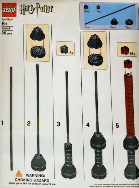 LEGO Brand Store Exclusive Build - Harry Potter Wand