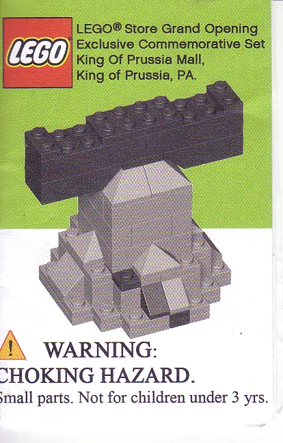 LEGO Store Grand Opening Exclusive Set, King of Prussia Mall, PA