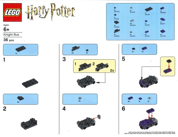 LEGO Brand Store Exclusive Build - Harry Potter Knight Bus