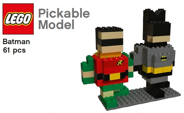 LEGO Brand Store Pick-a-Brick Model - Batman