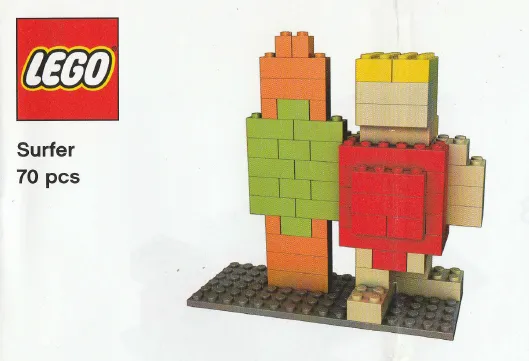 LEGO Brand Store Pick-a-Brick Model - Surfer
