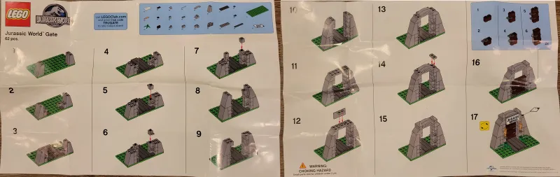 Toys "R" Us Exclusive Build - Jurassic World Gate