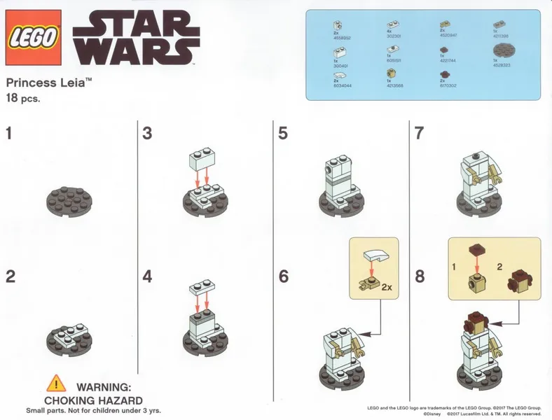 Toys "R" Us Exclusive Build - Princess Leia