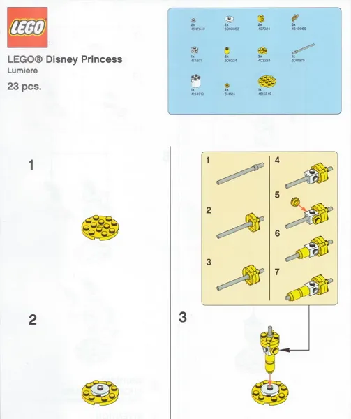 Toys "R" Us Exclusive Build - Lumière {Lumiere}