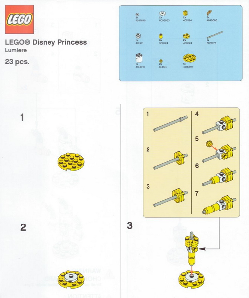 Toys "R" Us Exclusive Build - Lumière {Lumiere}