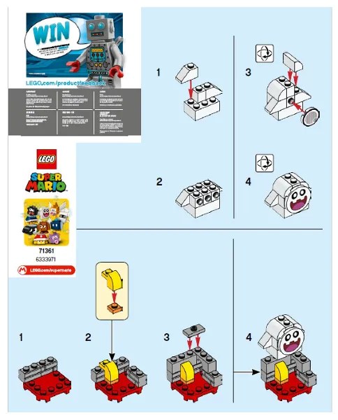 Peepa, Super Mario, Series 1 (Complete Set)