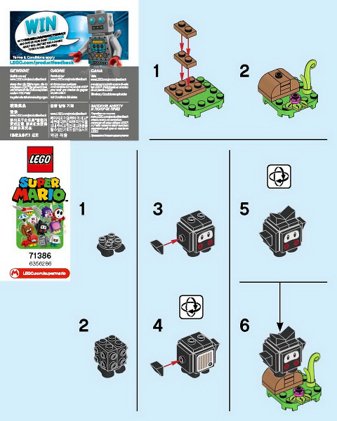 Ninji, Super Mario, Series 2 (Complete Set)