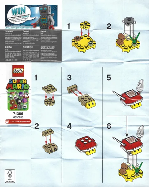 Para-Beetle, Super Mario, Series 2 (Complete Set)