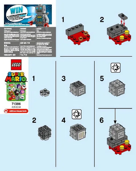 Thwimp, Super Mario, Series 2 (Complete Set)