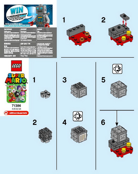 Thwimp, Super Mario, Series 2 (Complete Set)