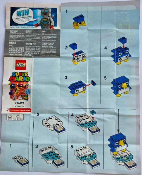Baby Penguin, Super Mario, Series 4 (Complete Set)