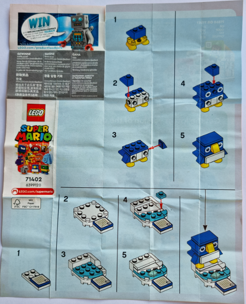 Baby Penguin, Super Mario, Series 4 (Complete Set)