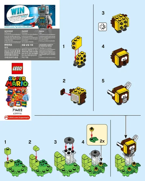 Stingby, Super Mario, Series 4 (Complete Set)