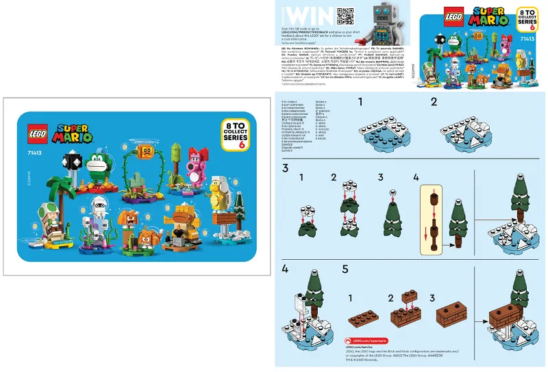 Ice Bro, Super Mario, Series 6 (Complete Set)