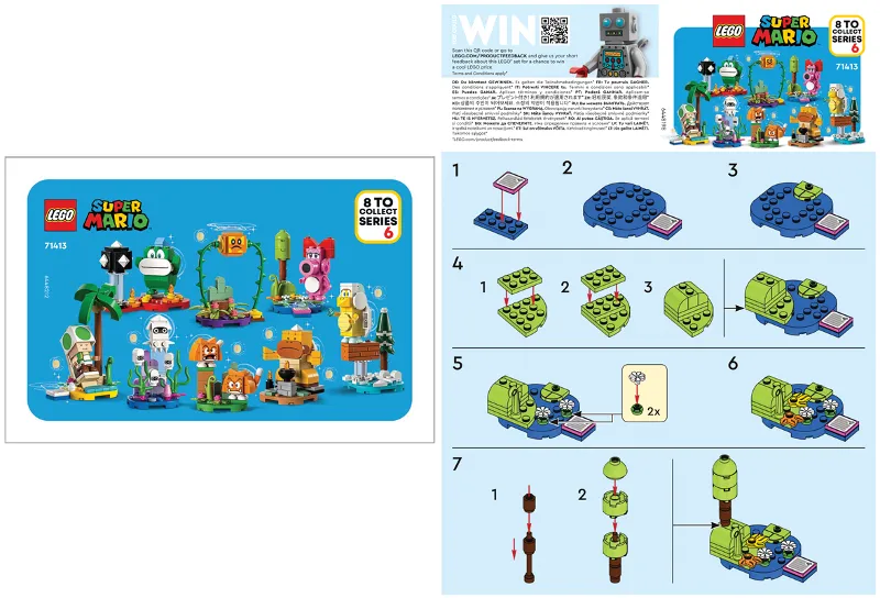 Birdo, Super Mario, Series 6 (Complete Set)