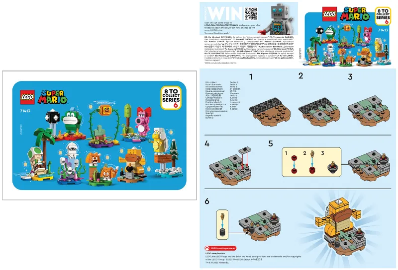 Sumo Bro, Super Mario, Series 6 (Complete Set)