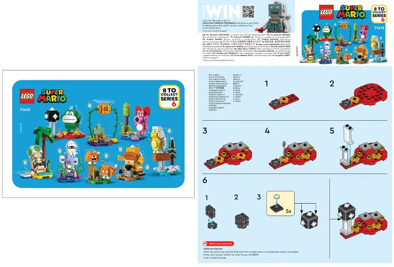 Spike, Super Mario, Series 6 (Complete Set)