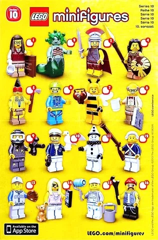 Warrior Woman, Series 10 (Complete Set with Stand and Accessories)