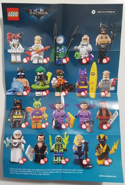 Wonder Twin Jayna, The LEGO Batman Movie, Series 2 (Complete Set with Stand and Accessories)
