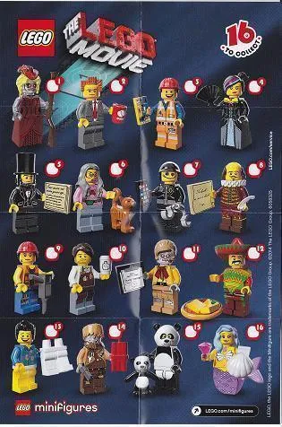 Gail the Construction Worker, The LEGO Movie (Complete Set with Stand and Accessories)