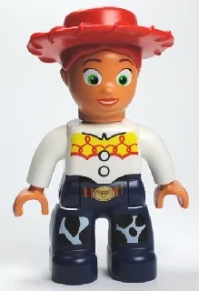 Duplo Figure Lego Ville, Female, Jessie (4580319)