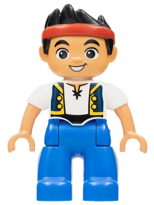 Duplo Figure Lego Ville, Never Land Pirates, Jake (6031799 / 6078563)