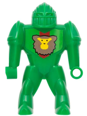 Knights Kingdom II - Nestlé Promotional Figure Rascus with Monkey Pattern (Sticker)
