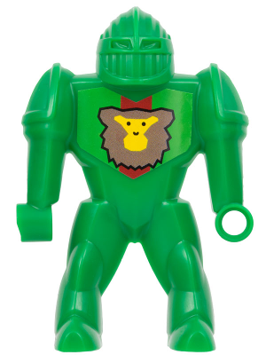 Knights Kingdom II - Nestlé Promotional Figure Rascus with Monkey Pattern (Sticker)