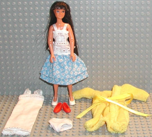 Scala Doll (Andrea with Clothes, Dress Blue)