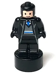 Ravenclaw Student Statuette / Trophy #1, Black Hair, Light Nougat Face
