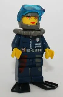 Cam - Mission Deep Sea, Black Flippers