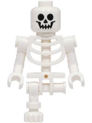 Skeleton - Standard Skull, Bent Arms Vertical Grip, Single Leg
