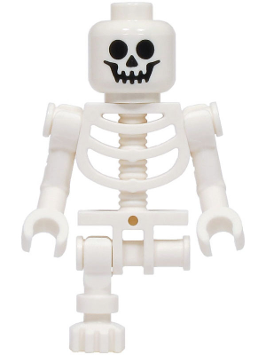 Skeleton - Standard Skull, Bent Arms Vertical Grip, Single Leg