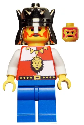 Royal Knights - King, with Blue Legs without Cape and Plume