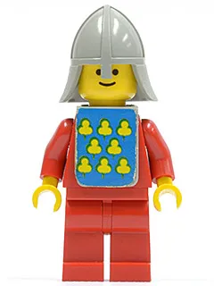 Classic - Yellow Castle Knight Red - with Vest Stickers