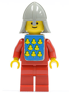 Classic - Yellow Castle Knight Red - with Vest Stickers