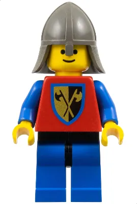 Crusader Axe - Blue Legs with Black Hips, Dark Gray Neck-Protector