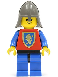 Crusader Lion - Blue Legs with Black Hips, Dark Gray Neck-Protector