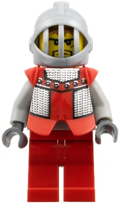 Breastplate - Armor over Light Bluish Gray, Royal Knight