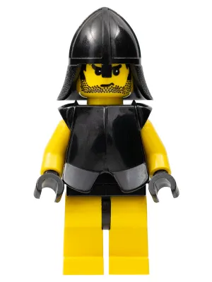 Knights Kingdom II - Rogue Knight 3 (Yellow Legs, Black Breastplate, Black Neck-Protector)