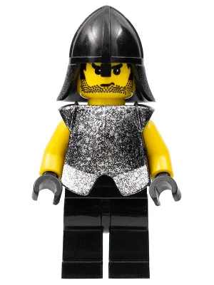 Knights Kingdom II - Rogue Knight 5 (Black Legs, Speckle Breastplate, Black Neck-Protector)