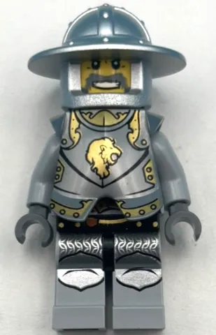 Kingdoms - Lion Knight Armor with Lion Head, Helmet with Broad Brim (Watch 9003400)