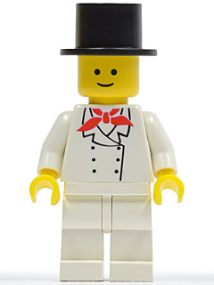 Chef - White Legs, Standard Grin, Black Top Hat