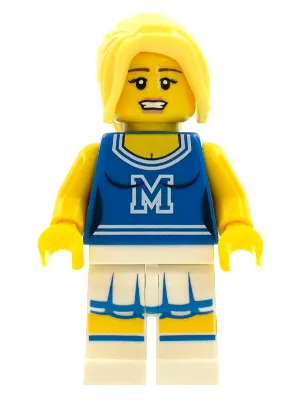 Cheerleader, Series 1 (Minifigure Only without Stand and Accessories)