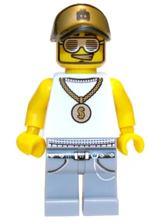 Rapper, Series 3 (Minifigure Only without Stand and Accessories)
