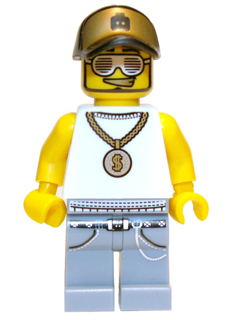 Rapper, Series 3 (Minifigure Only without Stand and Accessories)