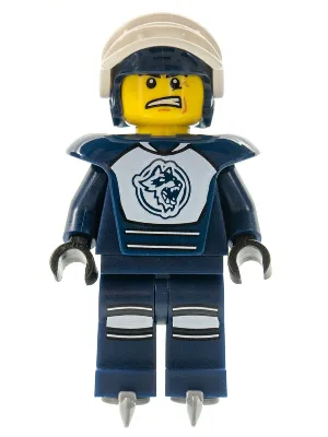Hockey Player, Series 4 (Minifigure Only without Stand and Accessories)