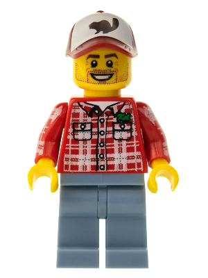Lumberjack, Series 5 (Minifigure Only without Stand and Accessories)