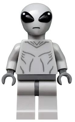 Classic Alien, Series 6 (Minifigure Only without Stand and Accessories)