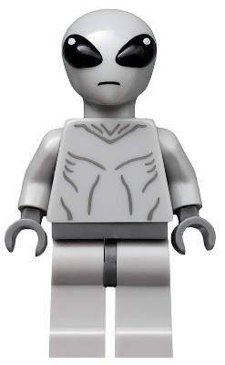 Classic Alien, Series 6 (Minifigure Only without Stand and Accessories)